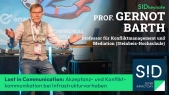 thumbnail of medium Prof. Gernot Barth: Akzeptanz- und Konfliktkommunikation bei Infrastrukturvorhaben | SID2025 Keynote